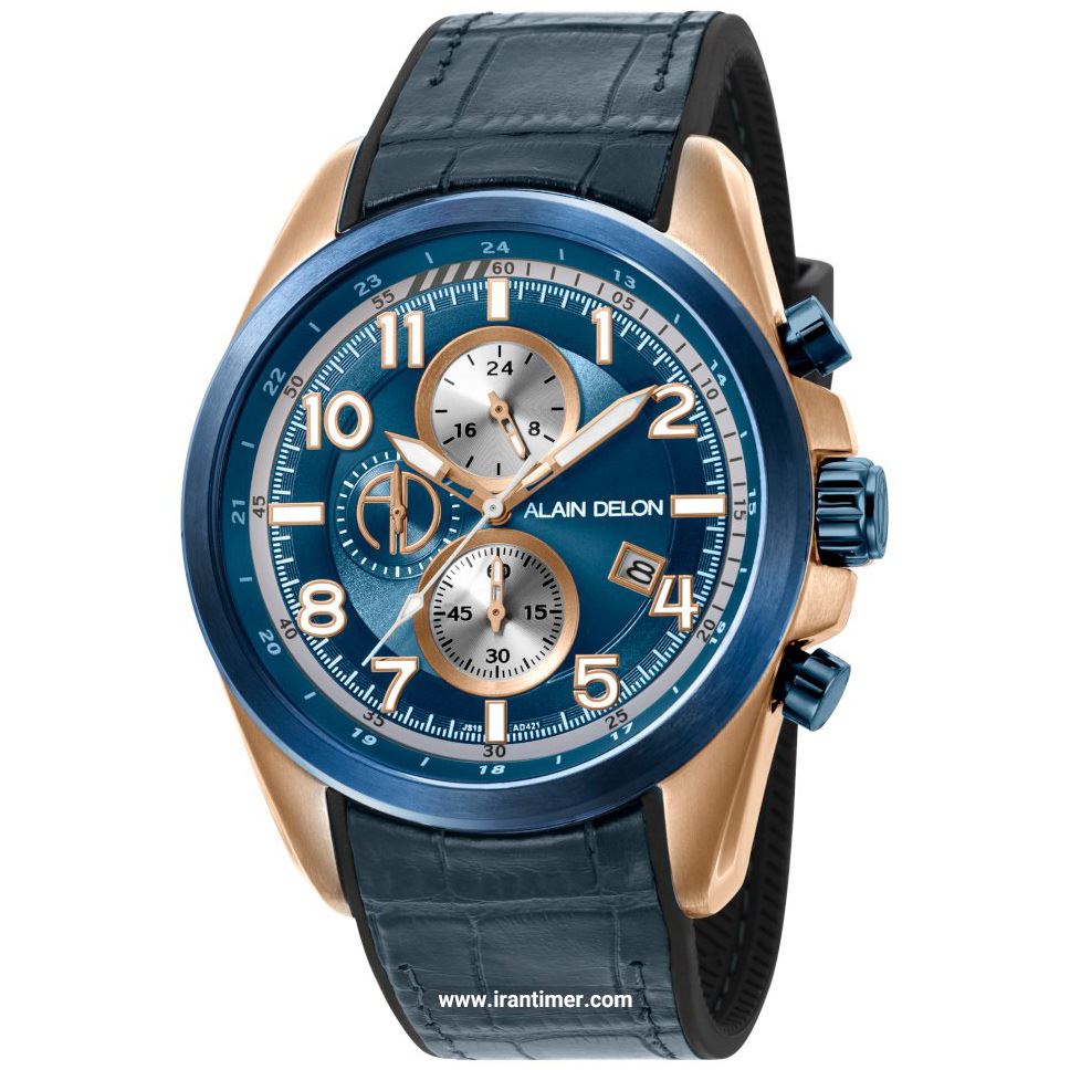 قیمت و خرید ساعت مچی مردانه آلن دلون(ALAIN DELON) مدل AD421-1585C کلاسیک | اورجینال و اصلی
