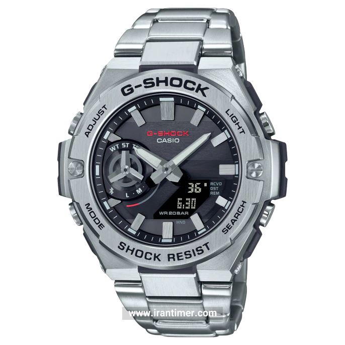 قیمت و خرید ساعت مچی مردانه کاسیو (CASIO) جی شاک مدل GST-B500D-1ADR کلاسیک | اورجینال و اصلی