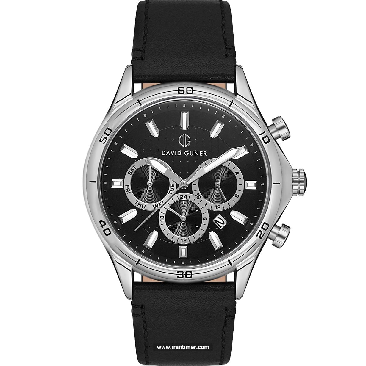 قیمت و خرید ساعت مچی مردانه دیوید گانر(David Guner) مدل DG-8036GB-J2 کلاسیک | اورجینال و اصلی