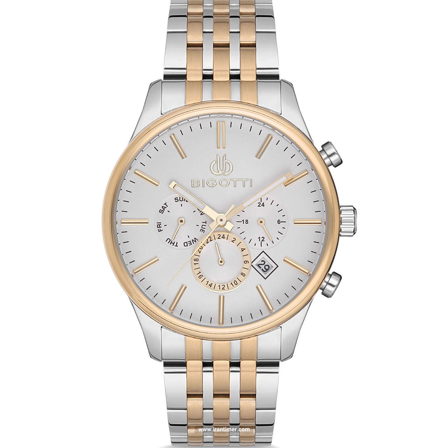 قیمت و خرید ساعت مچی مردانه بیگوتی(Bigotti) مدل BG.1.10154-4 کلاسیک | اورجینال و اصلی