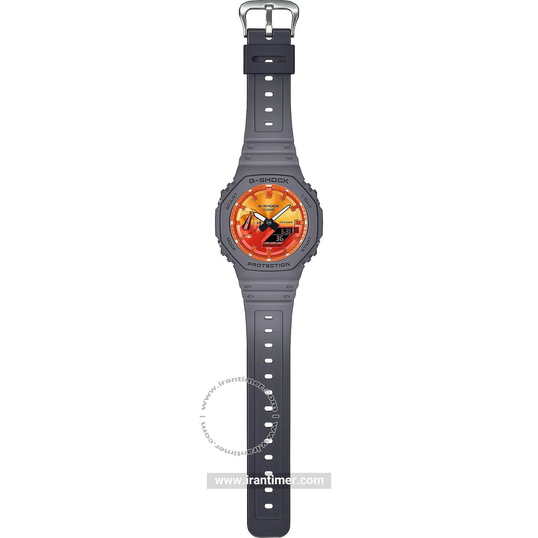 قیمت و خرید ساعت مچی مردانه کاسیو (CASIO) مدل GA-2100FL-8ADR اسپرت | اورجینال و اصلی