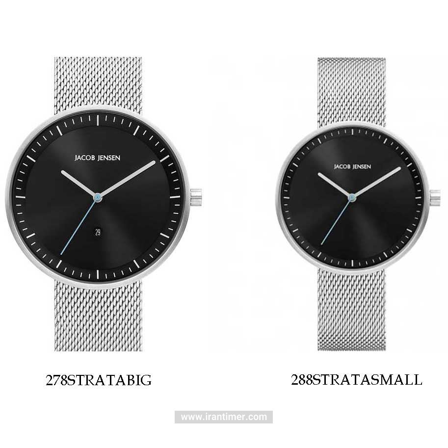 قیمت و خرید ساعت مچی مردانه جیکوب جنسن(Jacob Jensen) مدل 278STRATA BIG کلاسیک | اورجینال و اصلی