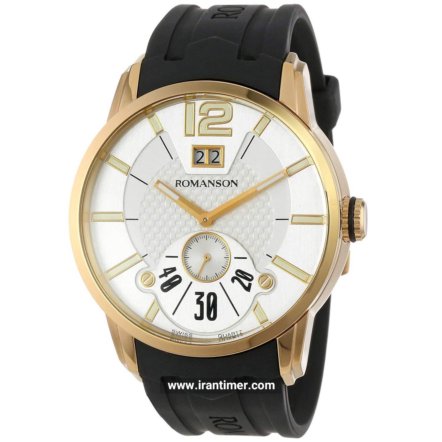 قیمت و خرید ساعت مچی مردانه رومانسون(ROMANSON) مدل TL9213MM1GAS1G-W اسپرت | اورجینال و اصلی