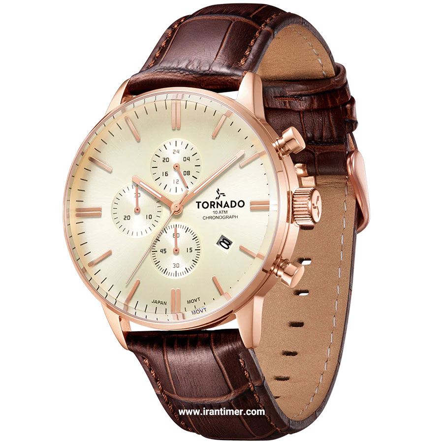 قیمت و خرید ساعت مچی مردانه تورنادو(Tornado) مدل T6102-RLDI کلاسیک | اورجینال و اصلی
