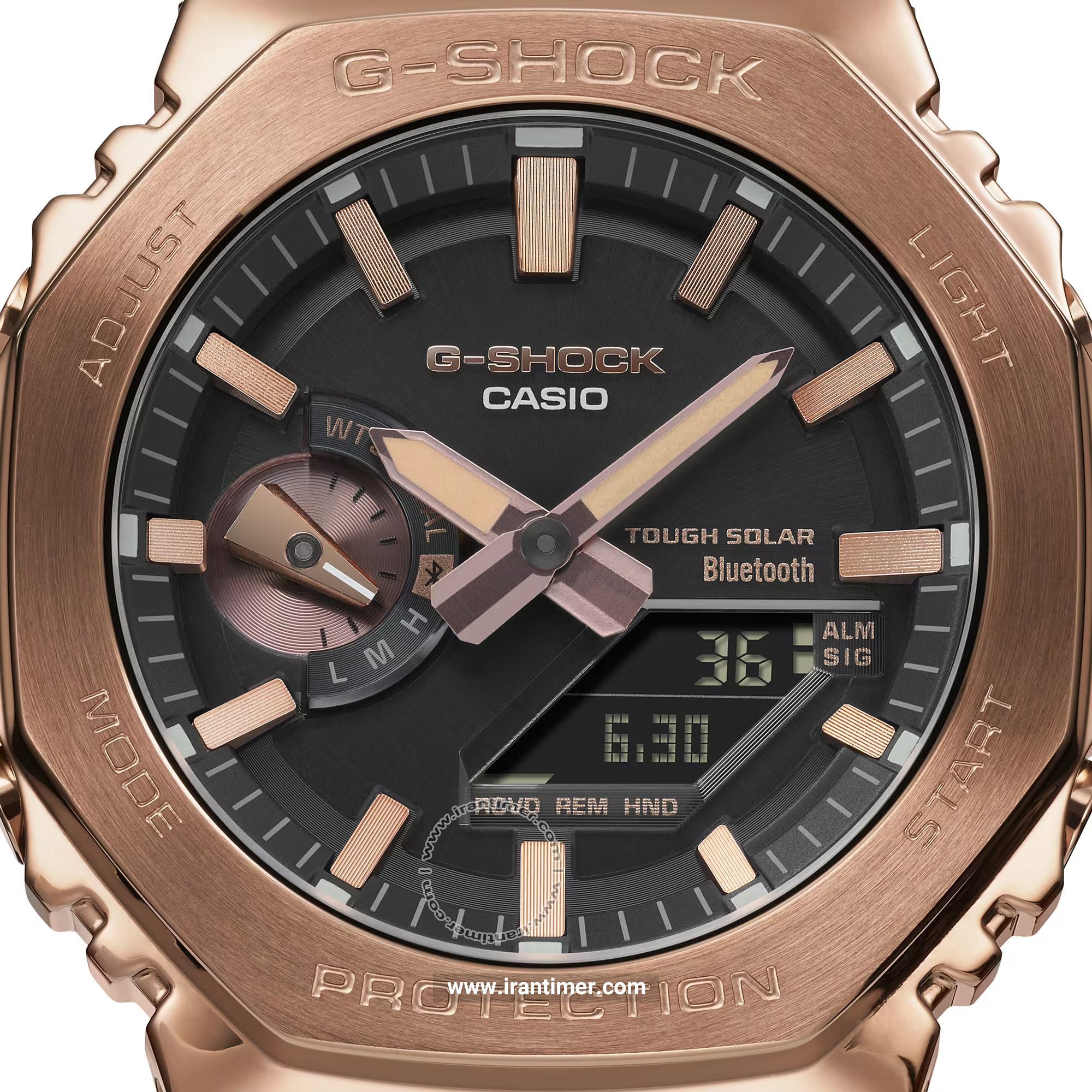 قیمت و خرید ساعت مچی مردانه کاسیو (CASIO) جی شاک مدل GM-B2100GD-5ADR کلاسیک | اورجینال و اصلی