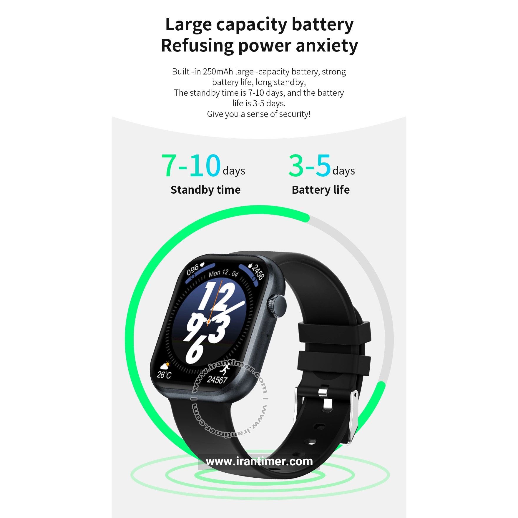 قیمت و خرید ساعت مچی مردانه زنانه نورث اج(North Edge) مدل G20 BLACK اسپرت | اورجینال و اصلی