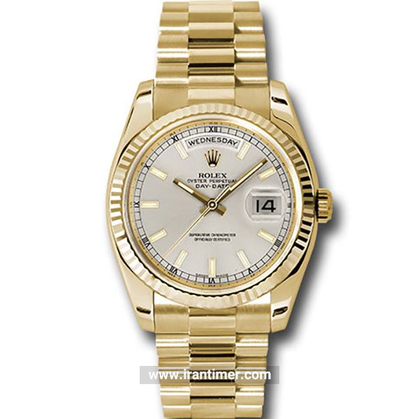 قیمت و خرید ساعت مچی مردانه رولکس(Rolex) مدل 118238 sip Silver کلاسیک | اورجینال و اصلی