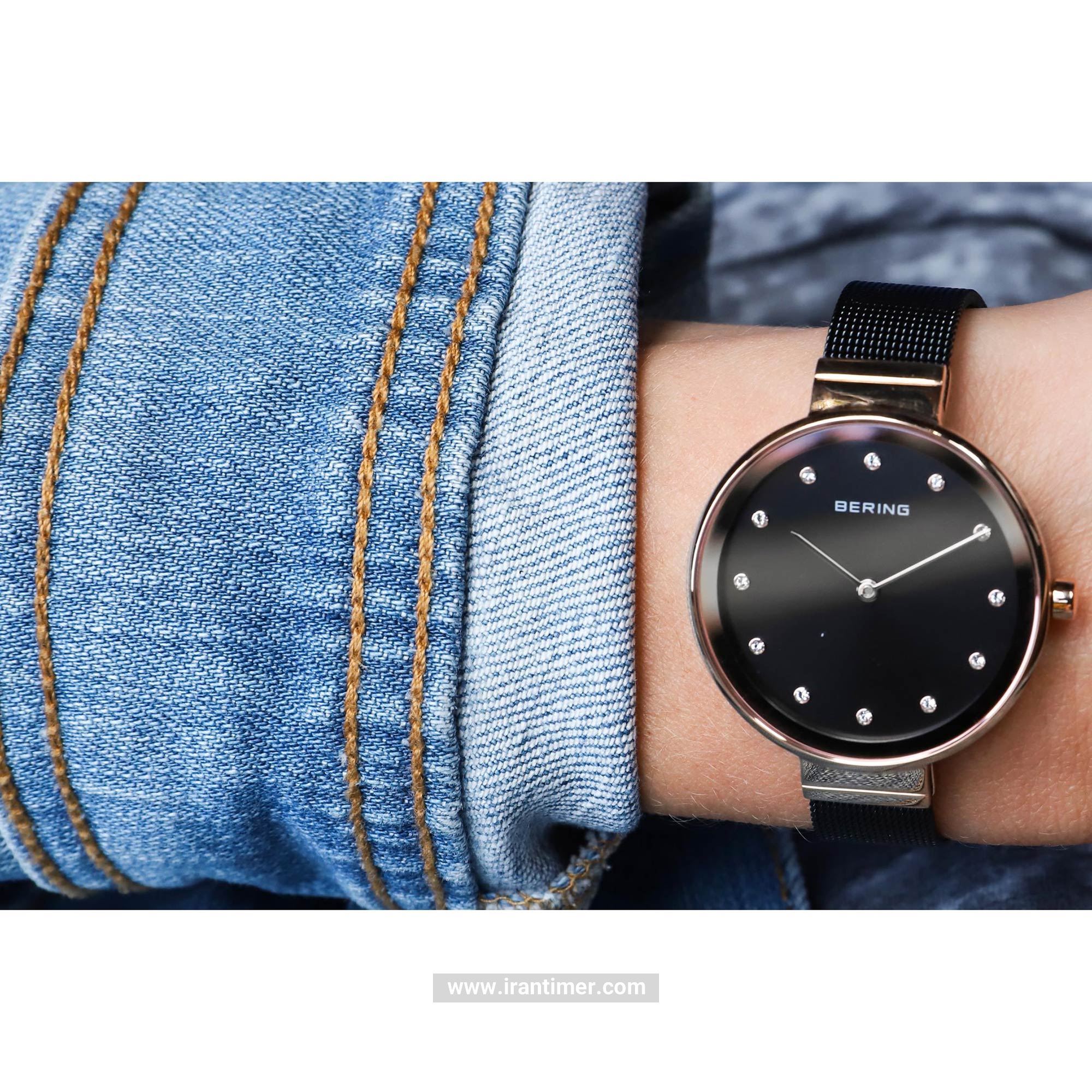 قیمت و خرید ساعت مچی زنانه برینگ(BERING) مدل B12034-166 کلاسیک | اورجینال و اصلی