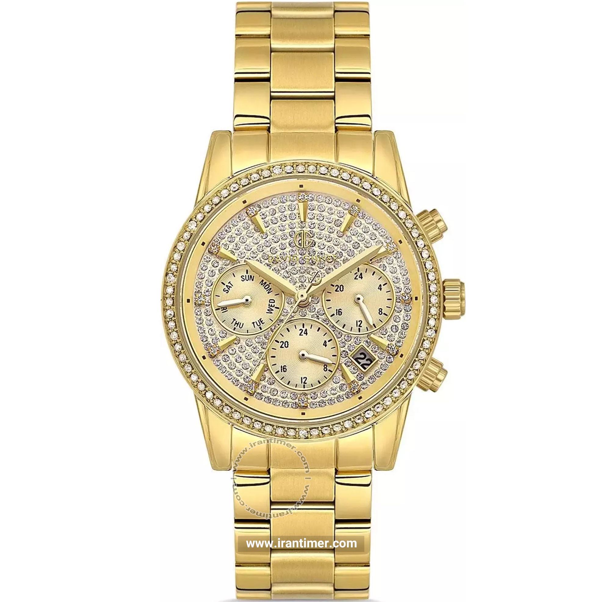 قیمت و خرید ساعت مچی زنانه دیوید گانر(David Guner) مدل DG-8740LA-B4 فشن | اورجینال و اصلی