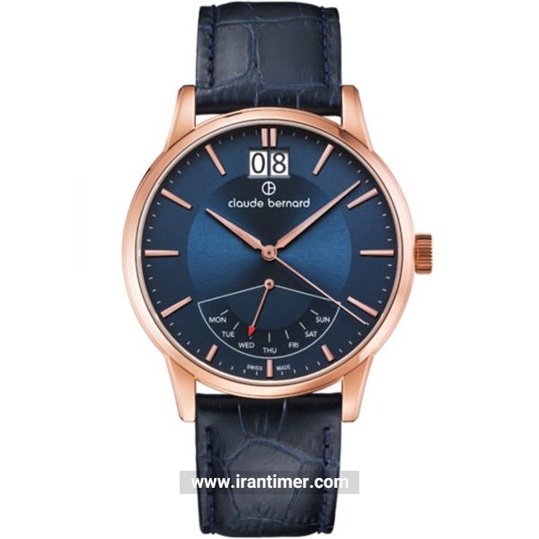 قیمت و خرید ساعت مچی مردانه کلودبرنارد(CLAUDE BERNARD) مدل 41001 37R BUIR کلاسیک | اورجینال و اصلی