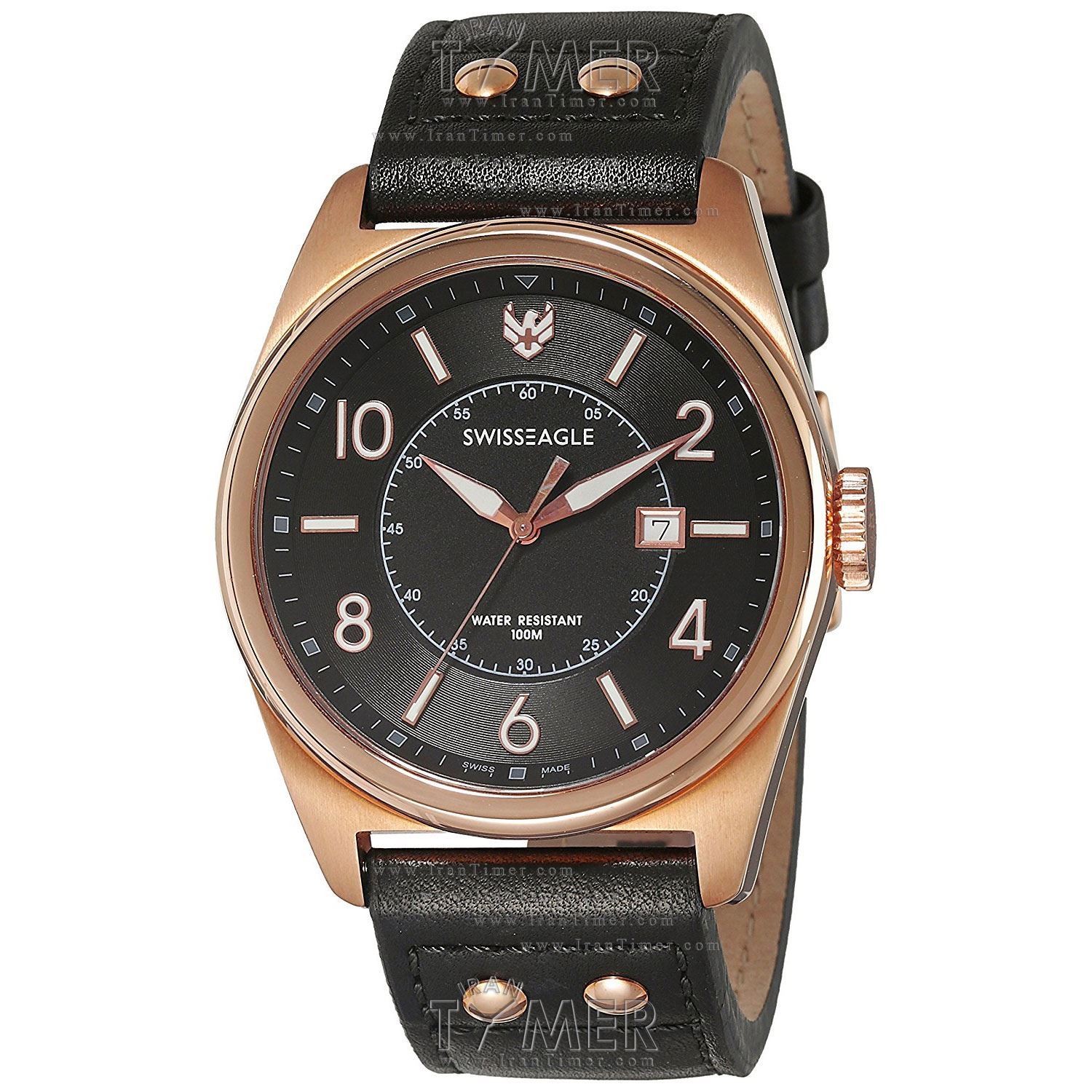قیمت و خرید ساعت مچی مردانه سوئیس ایگل(SWISS EAGLE) مدل SE9045-04 کلاسیک | اورجینال و اصلی