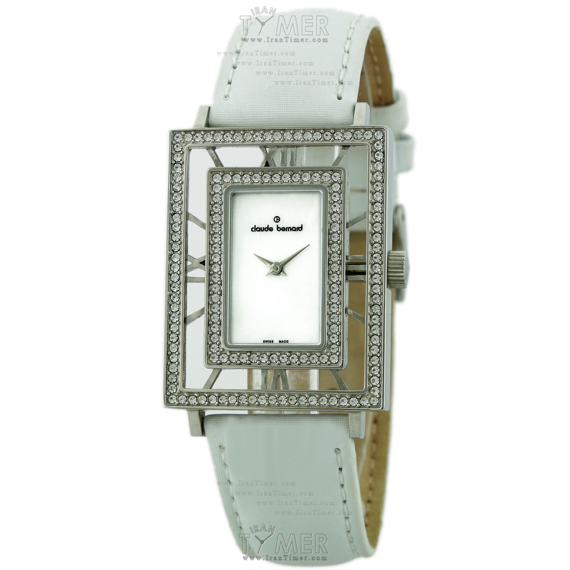 قیمت و خرید ساعت مچی زنانه کلودبرنارد(CLAUDE BERNARD) مدل 20074-S255W | اورجینال و اصلی