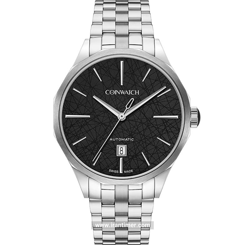 قیمت و خرید ساعت مچی مردانه کوین واچ(COINWATCH) مدل C190SBK کلاسیک | اورجینال و اصلی