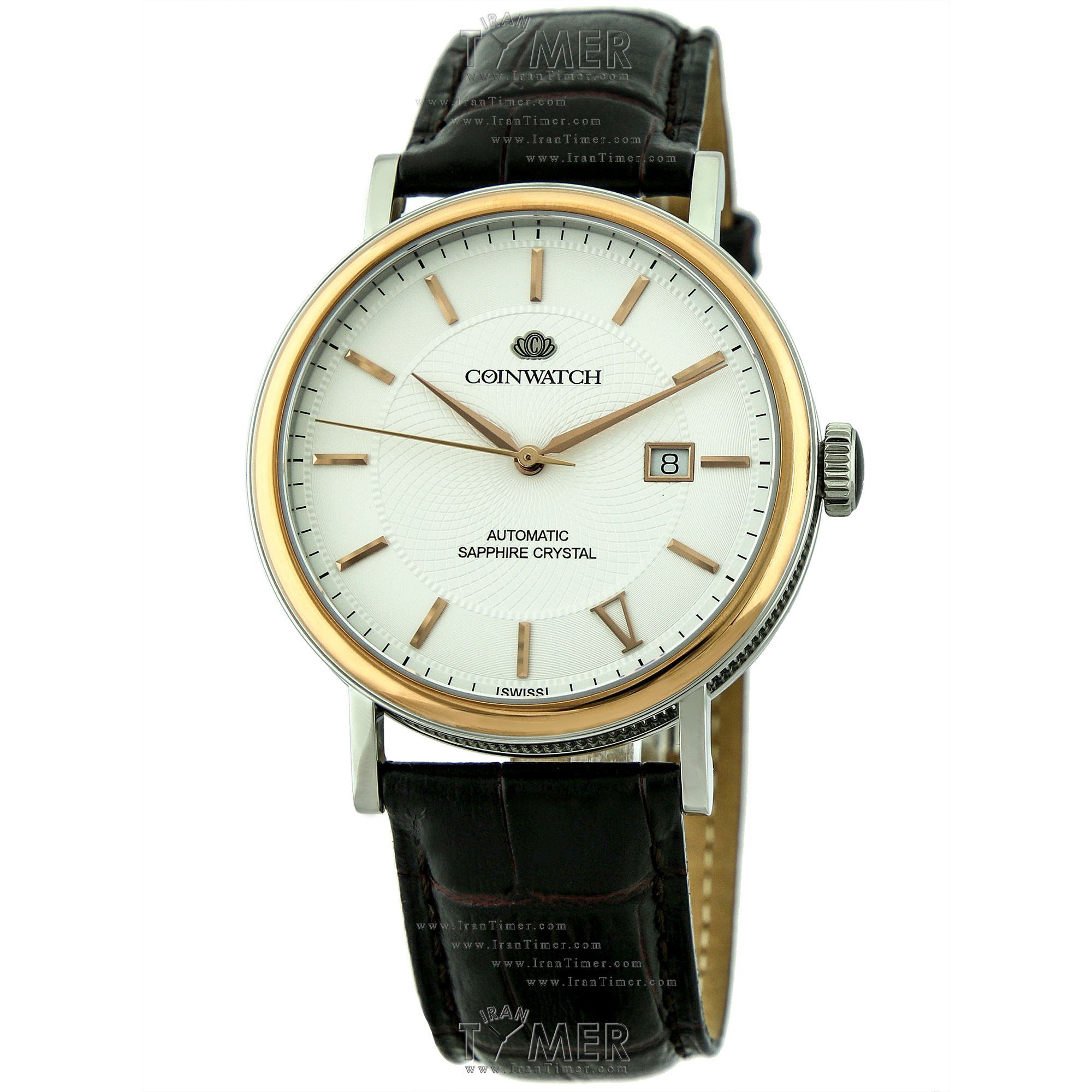 قیمت و خرید ساعت مچی مردانه کوین واچ(COINWATCH) مدل C166RWH کلاسیک | اورجینال و اصلی