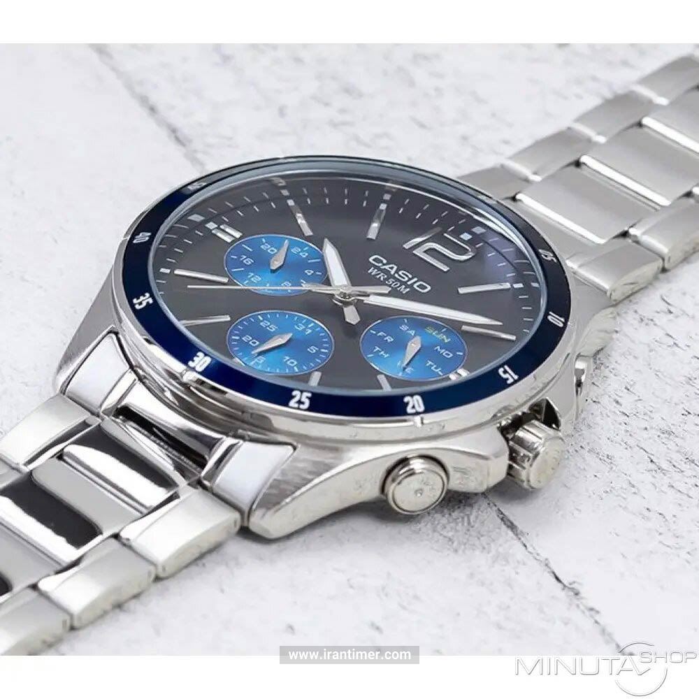 قیمت و خرید ساعت مچی مردانه کاسیو (CASIO) جنرال مدل MTP-1374D-2AVDF کلاسیک | اورجینال و اصلی