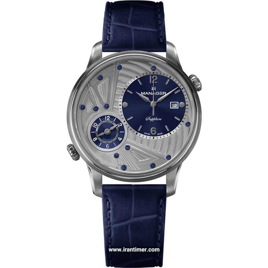 قیمت و خرید ساعت مچی مردانه منیجر(MANAGER) مدل MAN-TR-02-SL کلاسیک | اورجینال و اصلی