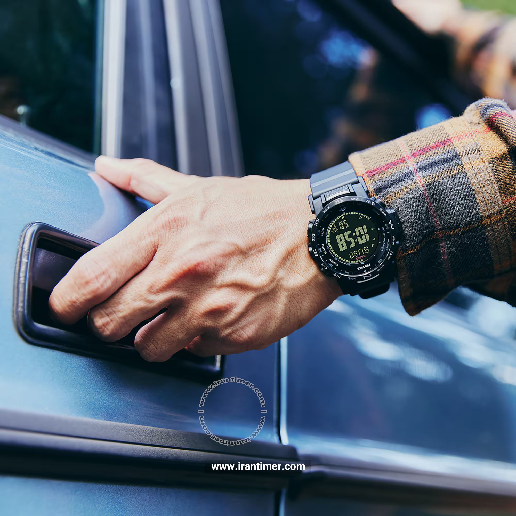 قیمت و خرید ساعت مچی مردانه کاسیو (CASIO) پروترک مدل PRW-35Y-1BDR اسپرت | اورجینال و اصلی