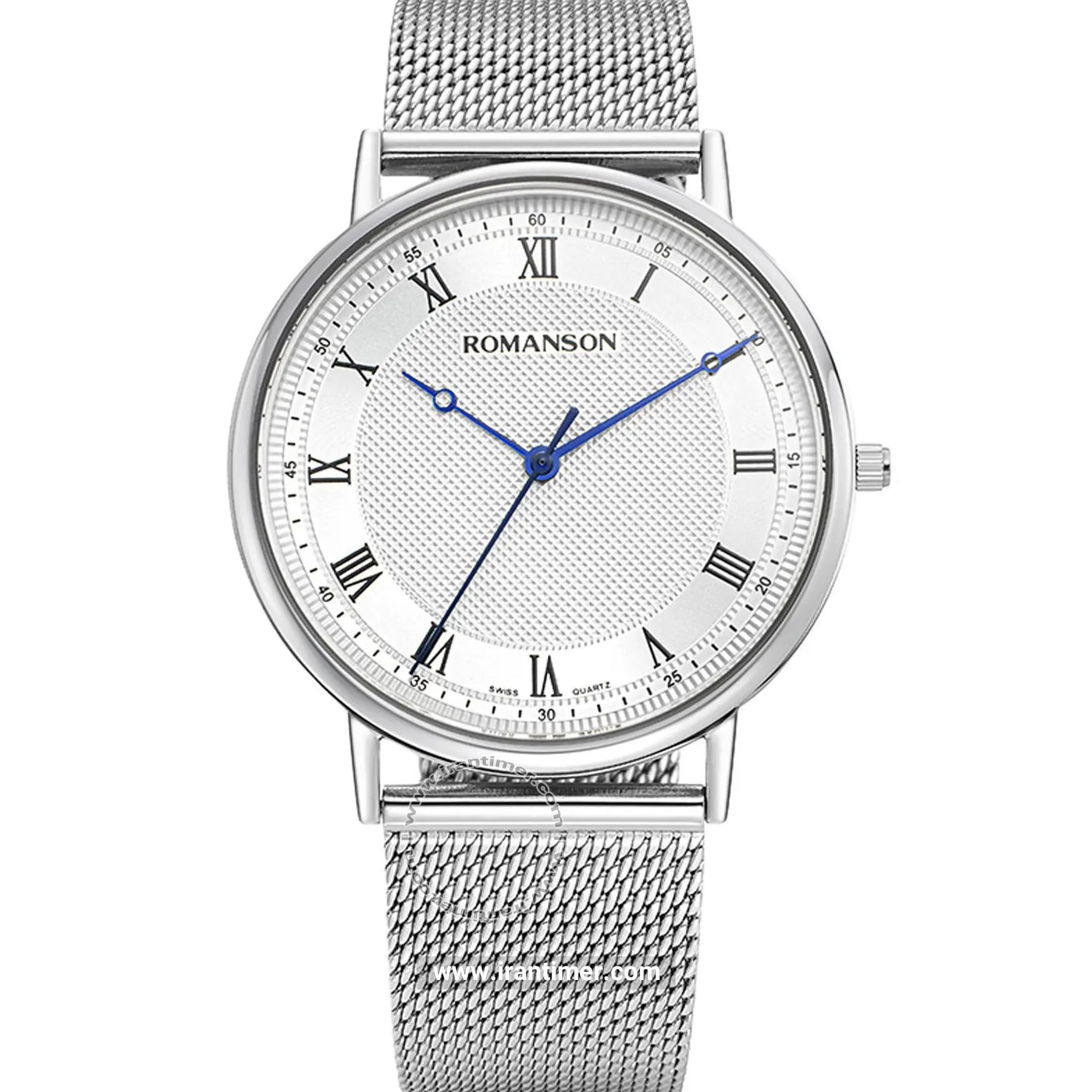 قیمت و خرید ساعت مچی مردانه رومانسون(ROMANSON) مدل TM2003MMWWA15U-W کلاسیک | اورجینال و اصلی