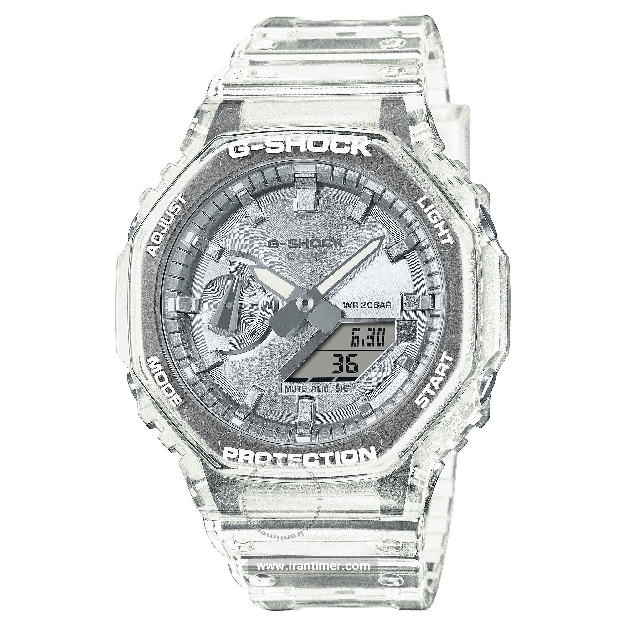 قیمت و خرید ساعت مچی مردانه کاسیو (CASIO) جی شاک مدل GA-2100BM-7A8DR اسپرت | اورجینال و اصلی