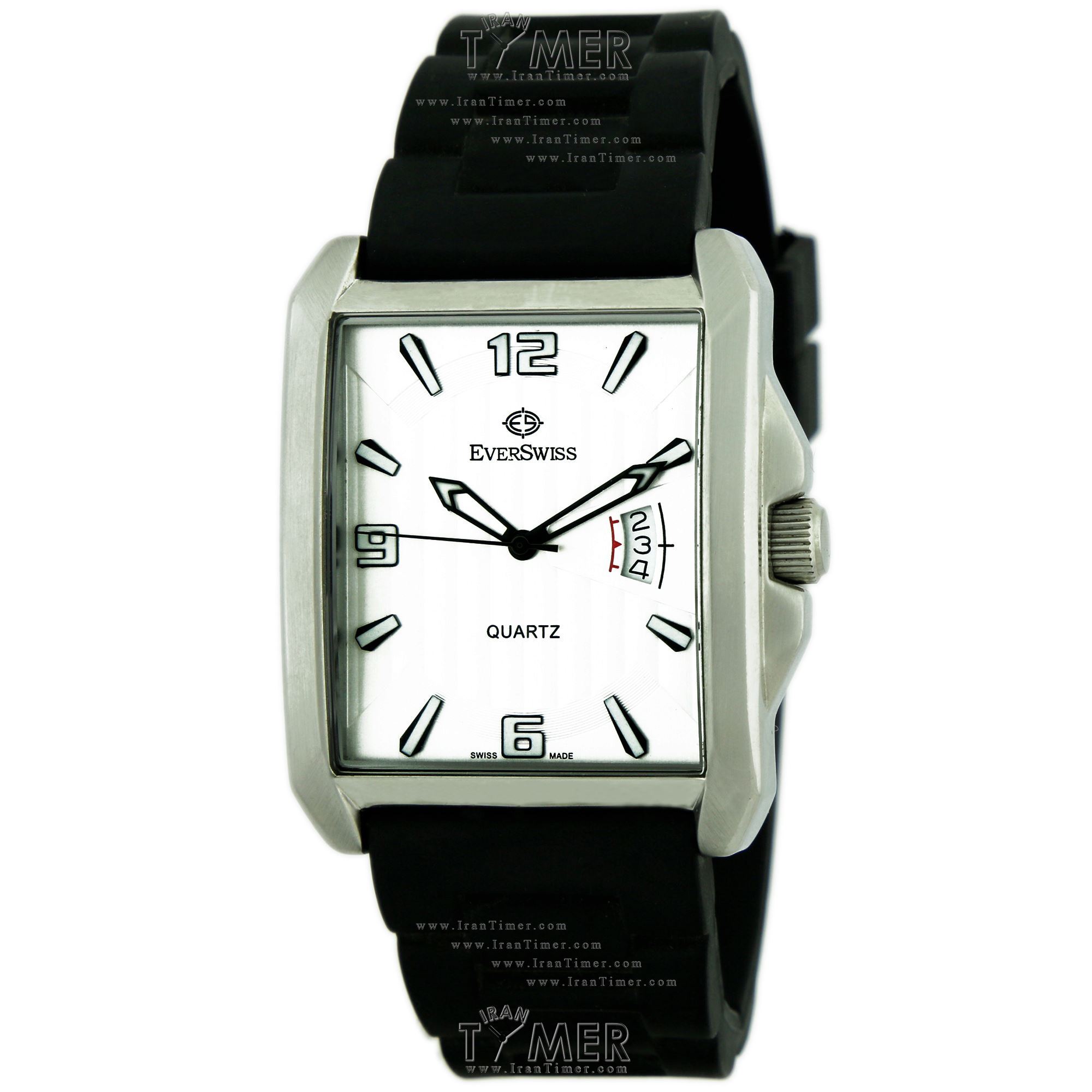 قیمت و خرید ساعت مچی مردانه اورسوئیس(EVER SWISS) مدل 19525-S157 کلاسیک | اورجینال و اصلی