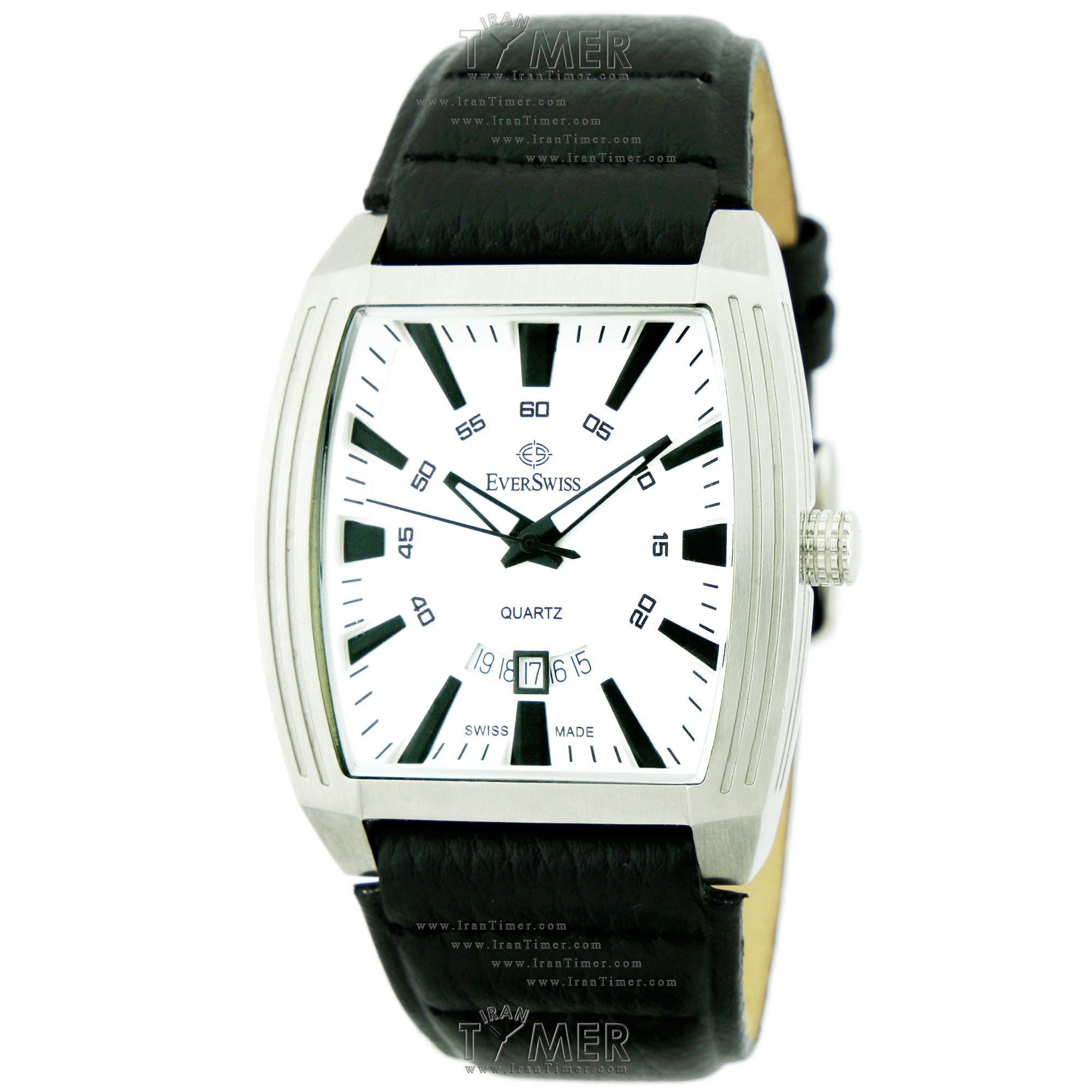 قیمت و خرید ساعت مچی مردانه اورسوئیس(EVER SWISS) مدل 19233-S157 کلاسیک | اورجینال و اصلی