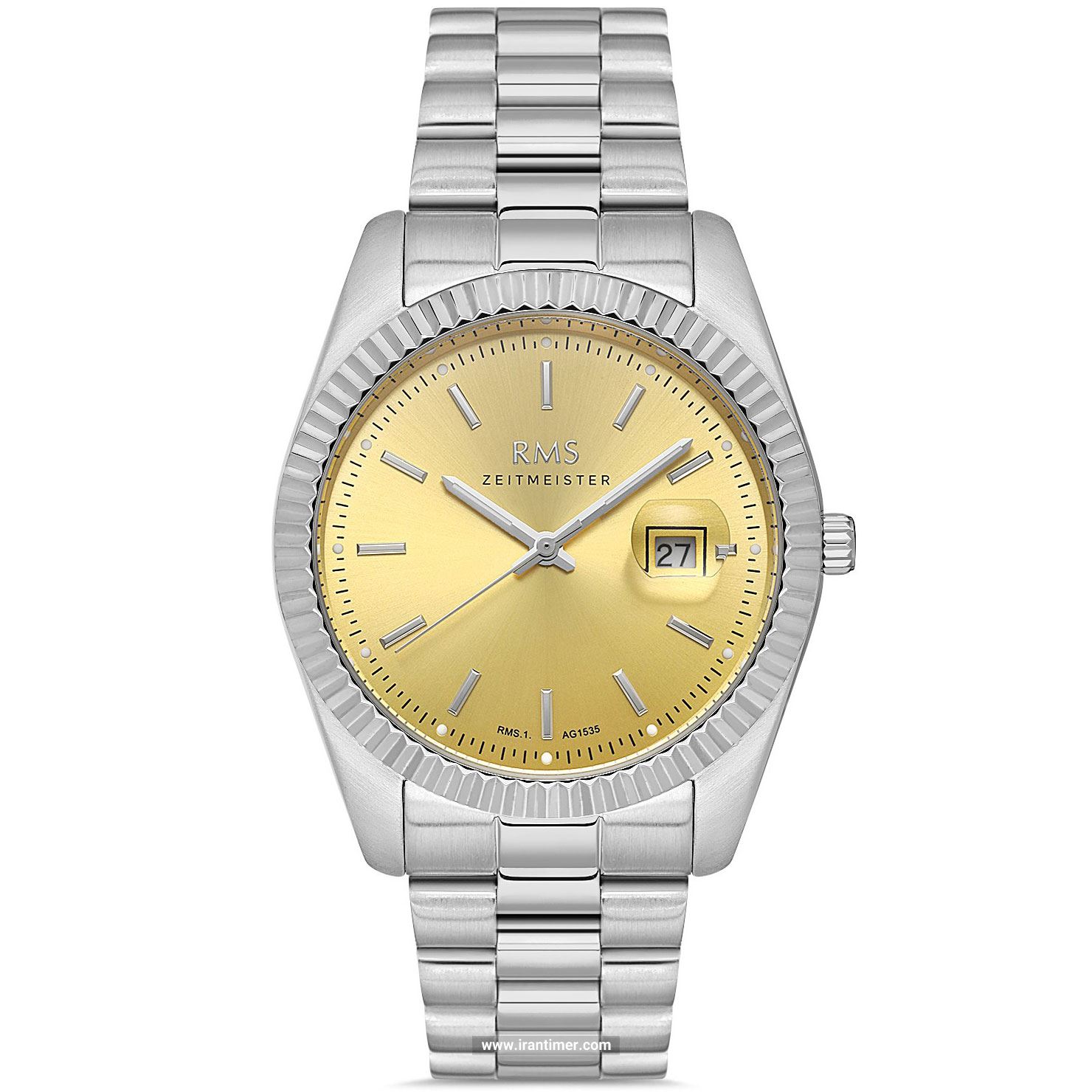 قیمت و خرید ساعت مچی مردانه آر ام اس زیمستر(RMS ZEITMEISTER) مدل RMS.1.AG1535.05 کلاسیک | اورجینال و اصلی