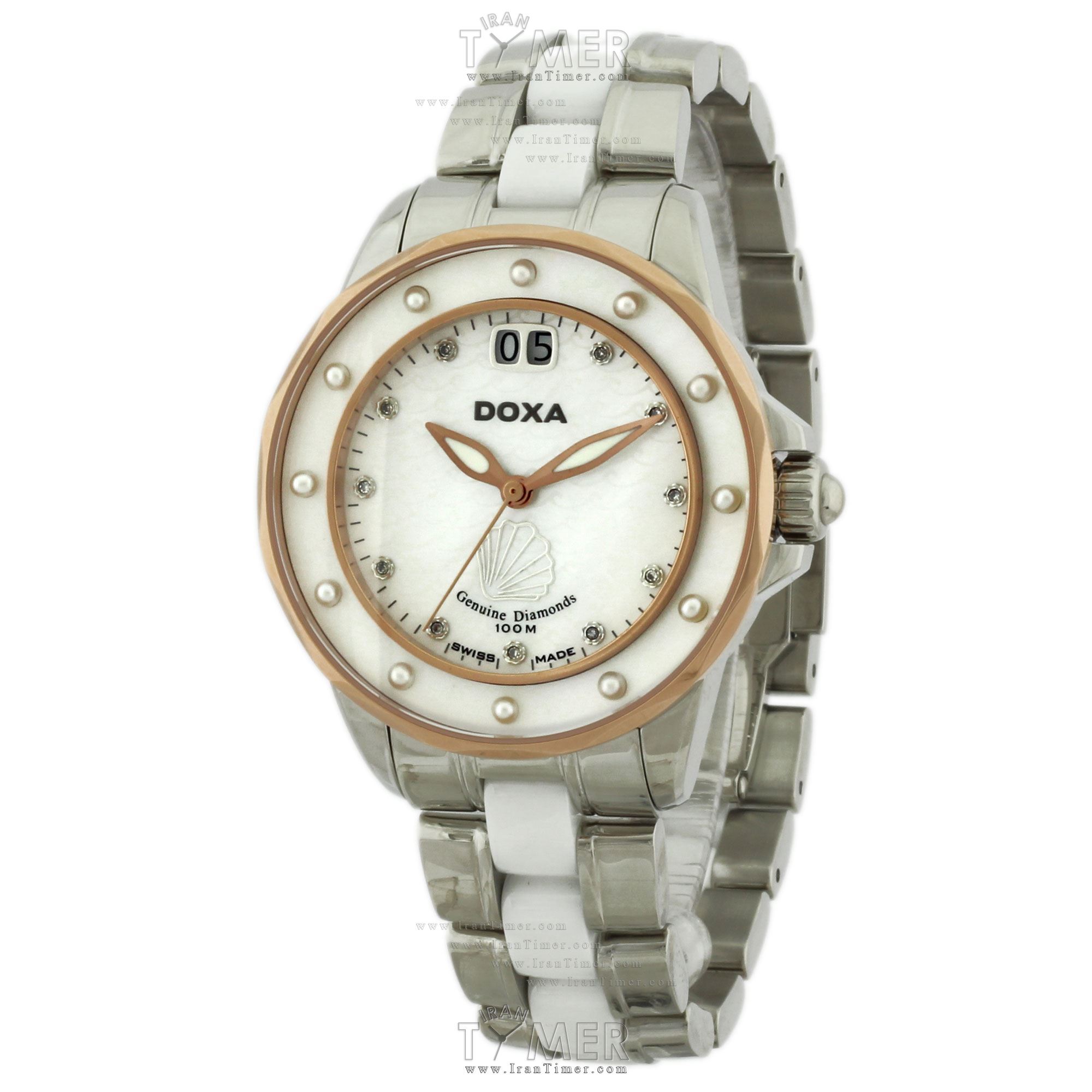 قیمت و خرید ساعت مچی زنانه دوکسا(DOXA) مدل D151RMW کلاسیک | اورجینال و اصلی