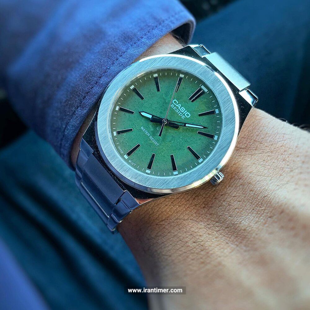 قیمت و خرید ساعت مچی مردانه کاسیو (CASIO) بی ساید مدل BEM-SL100D-3ADF کلاسیک | اورجینال و اصلی