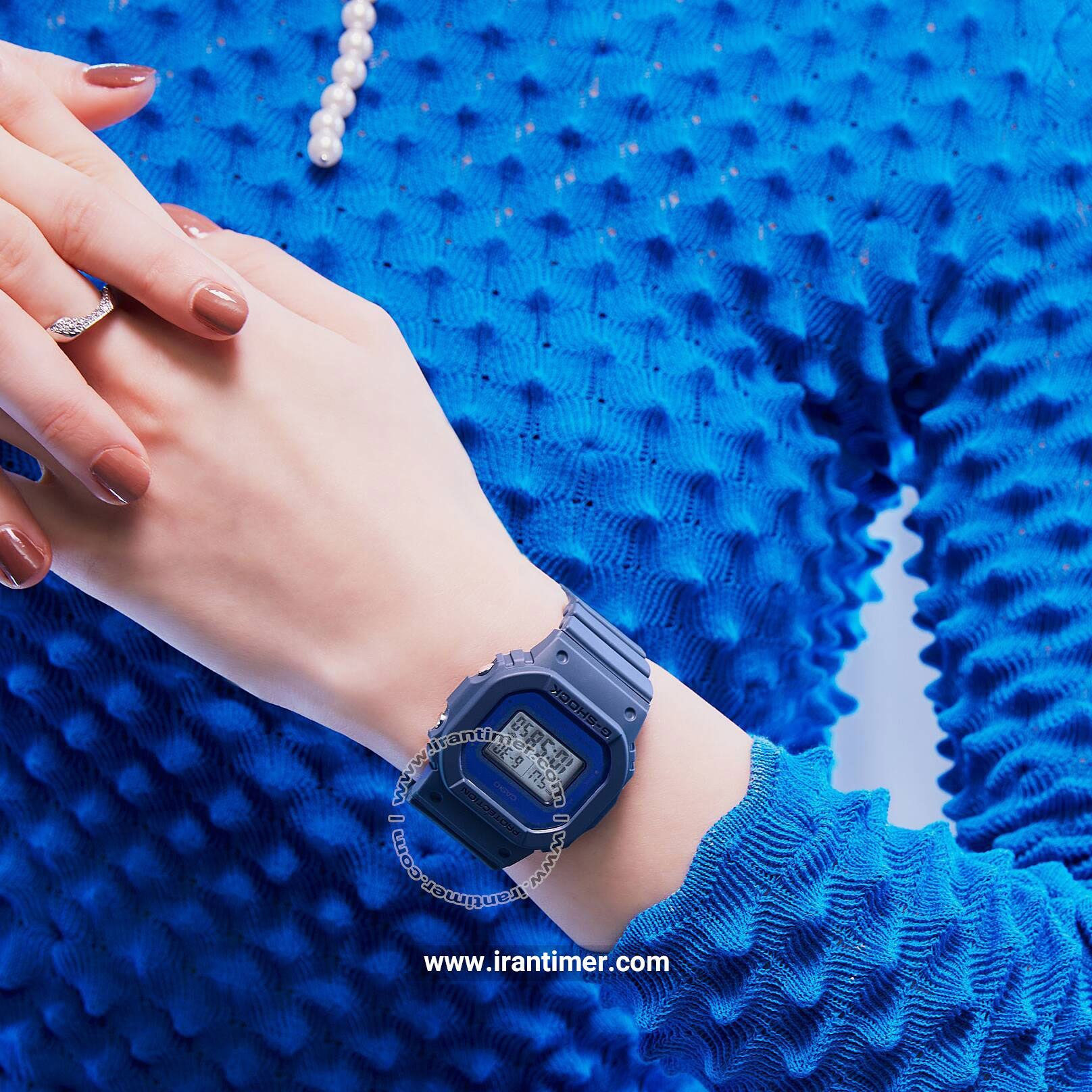 قیمت و خرید ساعت مچی زنانه کاسیو (CASIO) جی شاک مدل GMD-S5600-2DR اسپرت | اورجینال و اصلی