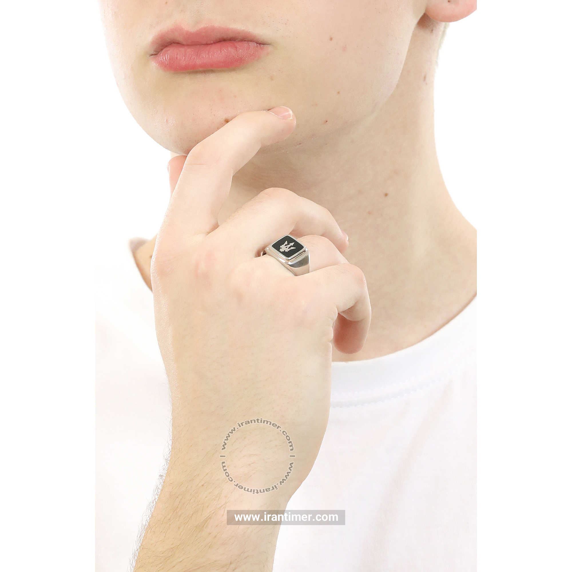 قیمت و خرید حلقه (انگشتر) مردانه مازراتی(MASERATI) مدل JM222AVD07023 کلاسیک | اورجینال و اصلی