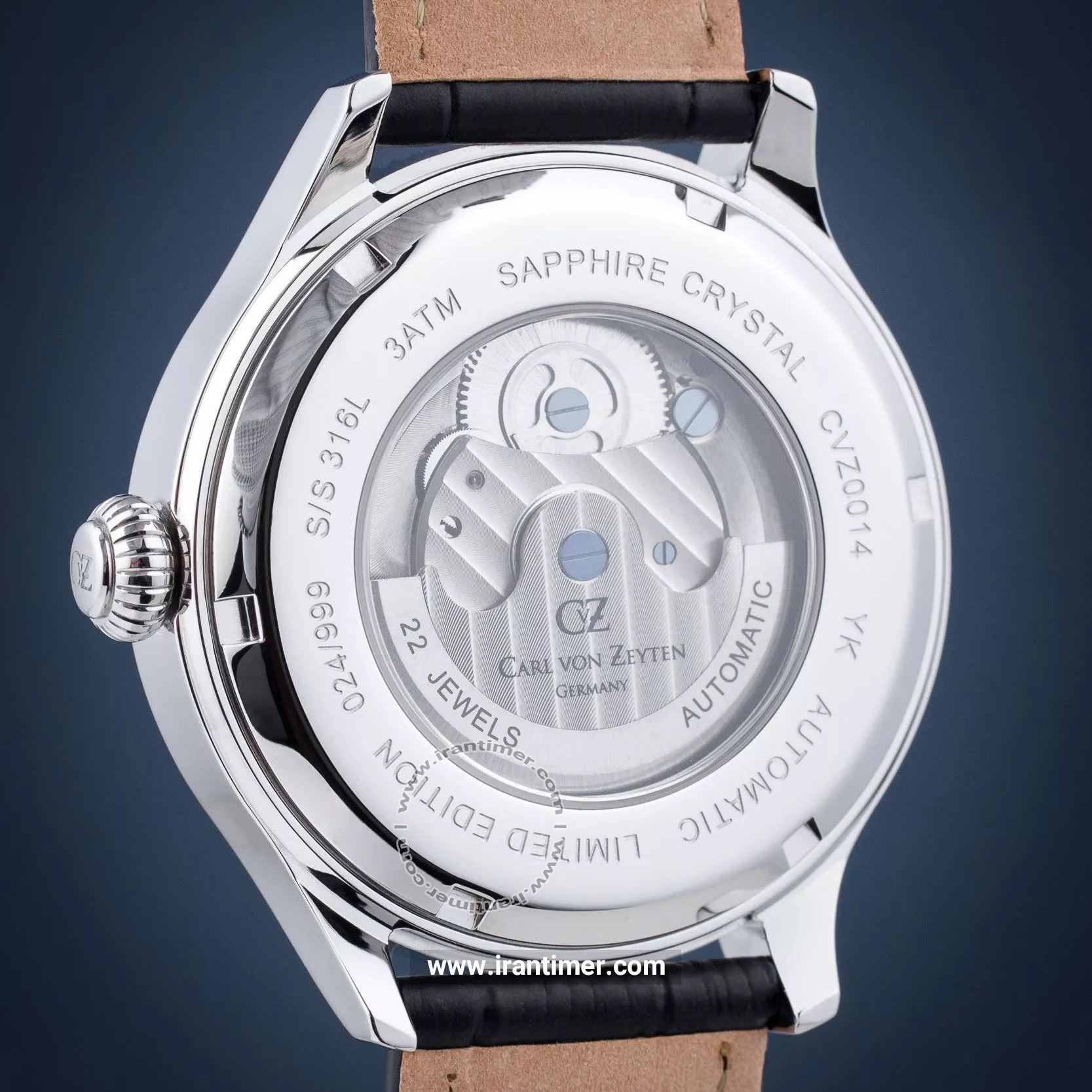 قیمت و خرید ساعت مچی مردانه کارل ون زیتن(CARL VON ZEYTEN) مدل CVZ0014SWHS کلاسیک | اورجینال و اصلی