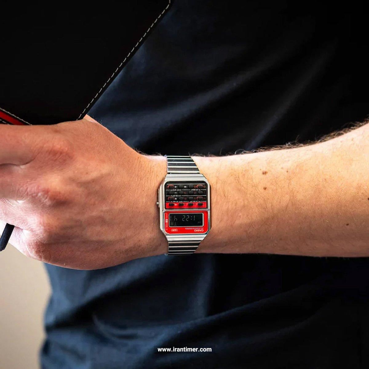 قیمت و خرید ساعت مچی مردانه زنانه کاسیو (CASIO) مدل CA-500WE-4BDF | اورجینال و اصلی