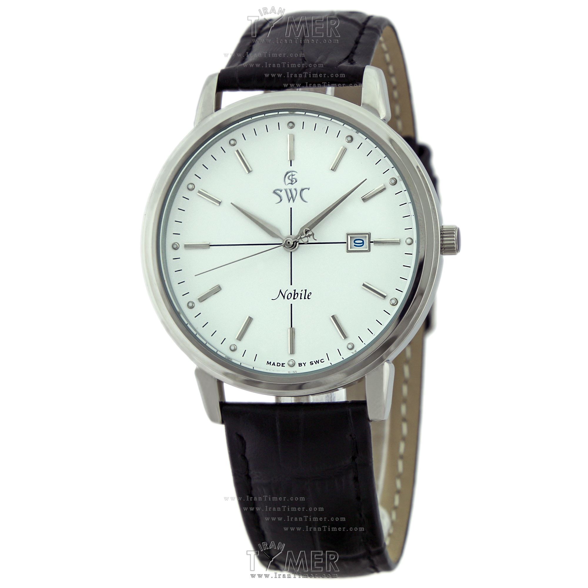 قیمت و خرید ساعت مچی مردانه اس دبلیو سی(SWC) مدل SBA1136ZWA کلاسیک | اورجینال و اصلی