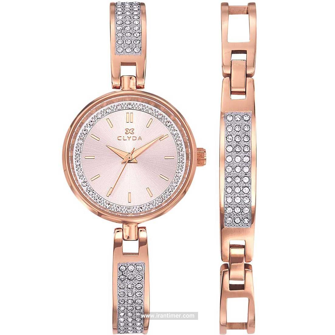 قیمت و خرید ساعت مچی زنانه کلیدا(Clyda) مدل CLA0734URIW فشن | اورجینال و اصلی