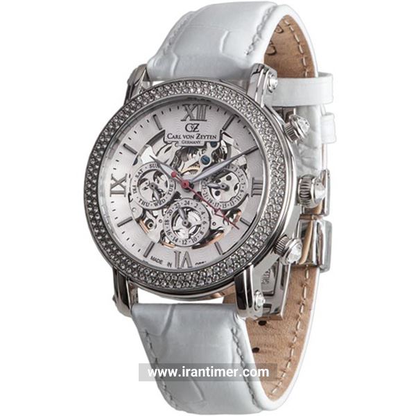 قیمت و خرید ساعت مچی زنانه کارل ون زیتن(CARL VON ZEYTEN) مدل CVZ0062WHS فشن | اورجینال و اصلی