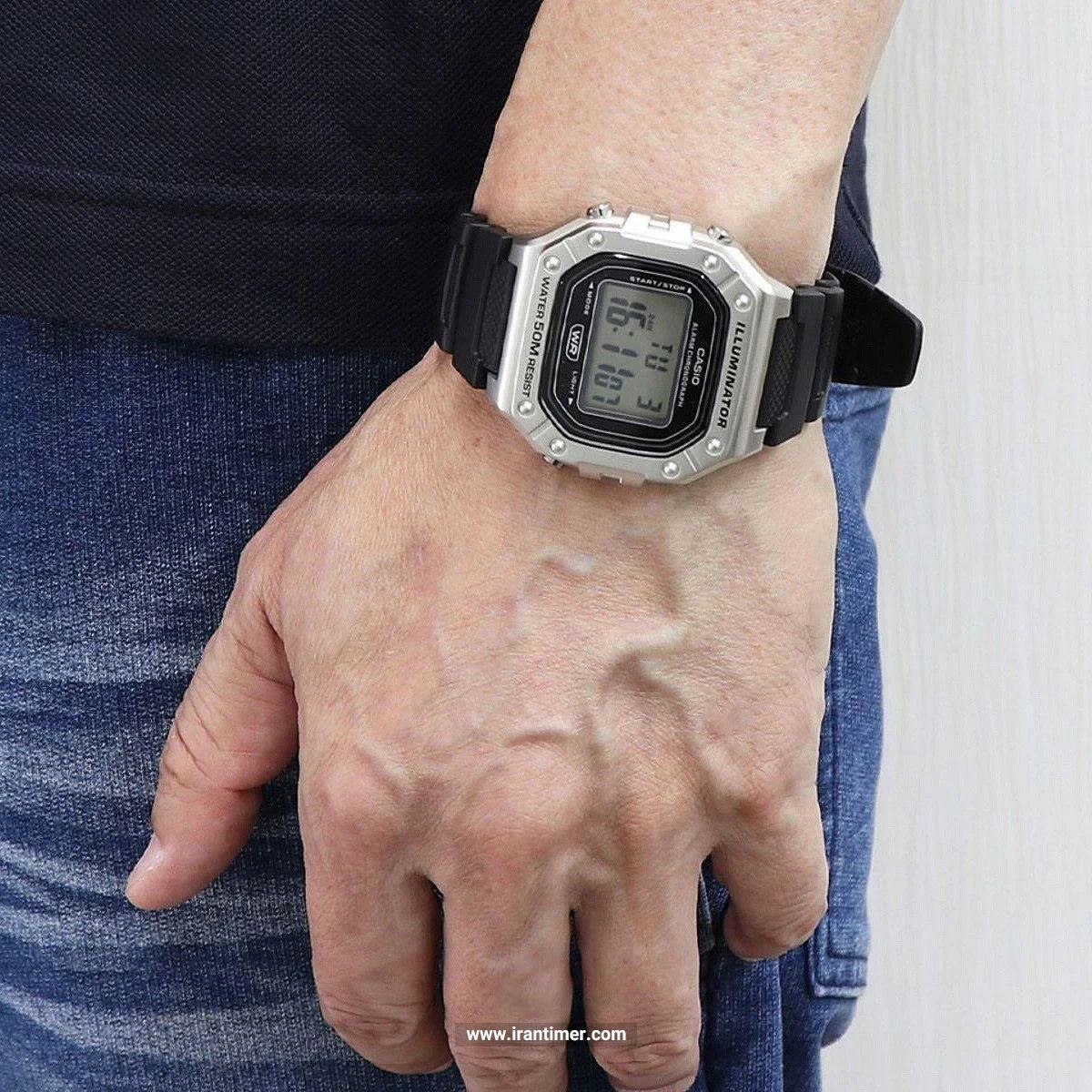 قیمت و خرید ساعت مچی مردانه کاسیو (CASIO) جنرال مدل W-218HM-7AVDF اسپرت | اورجینال و اصلی