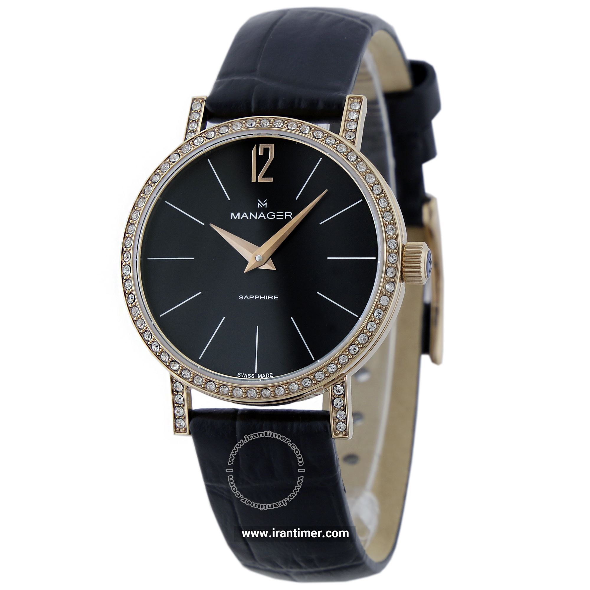 قیمت و خرید ساعت مچی زنانه منیجر(MANAGER) مدل MAN-PS-06-RL-S کلاسیک | اورجینال و اصلی