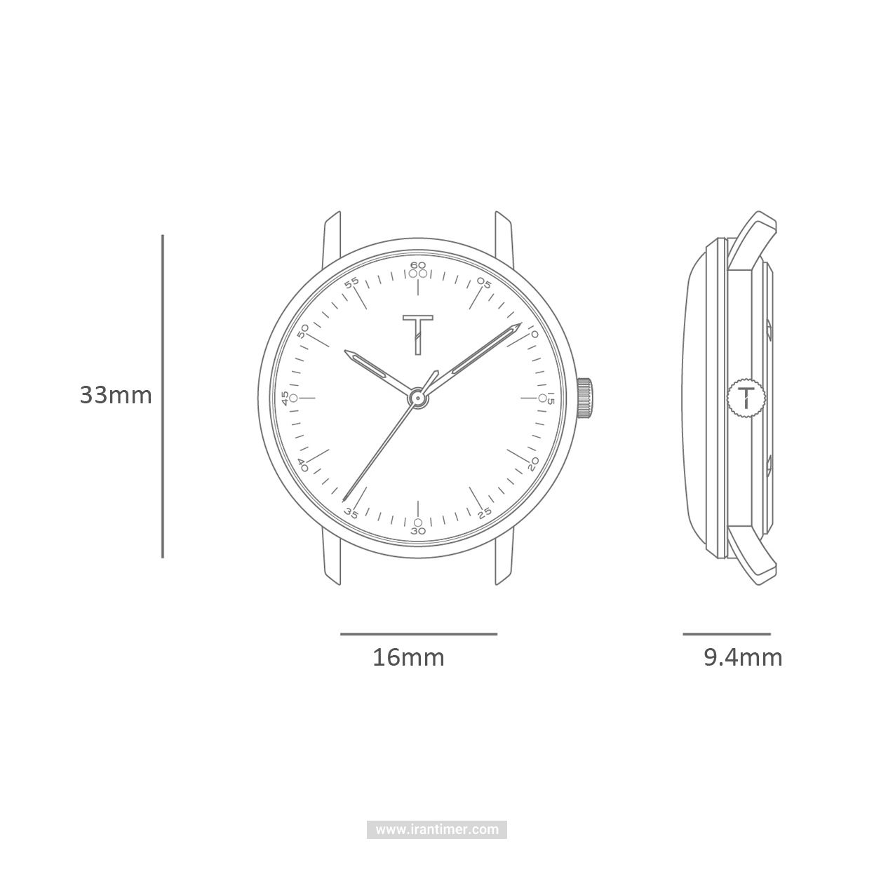 قیمت و خرید ساعت مچی زنانه تیلور(TYLOR) مدل TLAK003 کلاسیک | اورجینال و اصلی