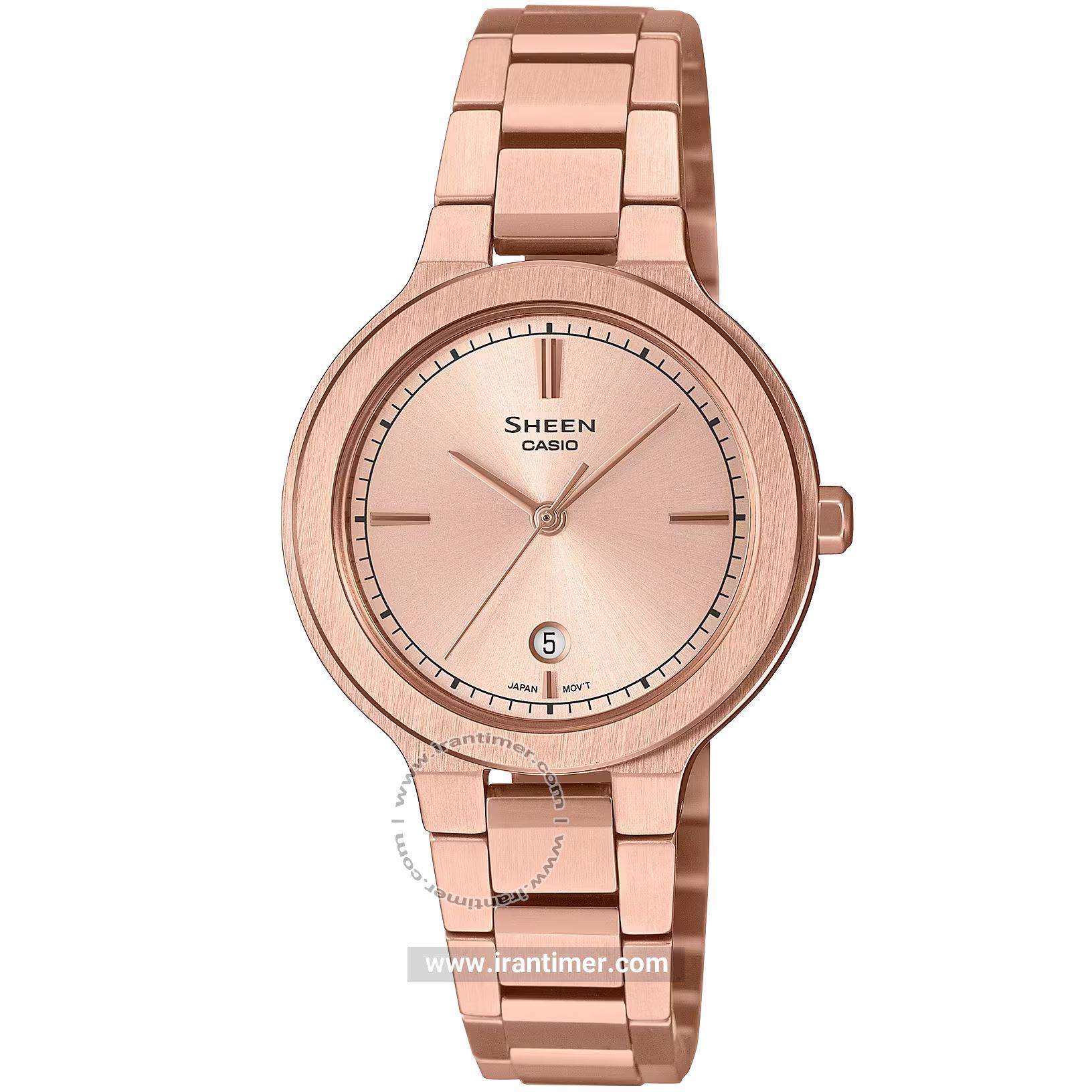 قیمت و خرید ساعت مچی زنانه کاسیو (CASIO) شین مدل SHE-4559PG-4A- کلاسیک | اورجینال و اصلی