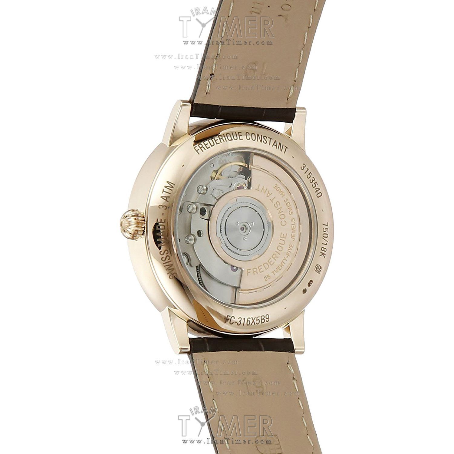 قیمت و خرید ساعت مچی مردانه فردریک کنستانت(FREDERIQUE CONSTANT) مدل FC-316V5B9 کلاسیک | اورجینال و اصلی