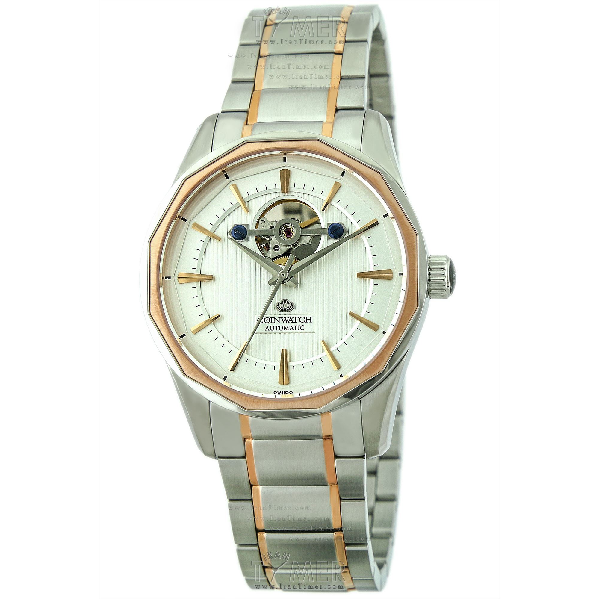 قیمت و خرید ساعت مچی مردانه کوین واچ(COINWATCH) مدل C142RWH کلاسیک | اورجینال و اصلی