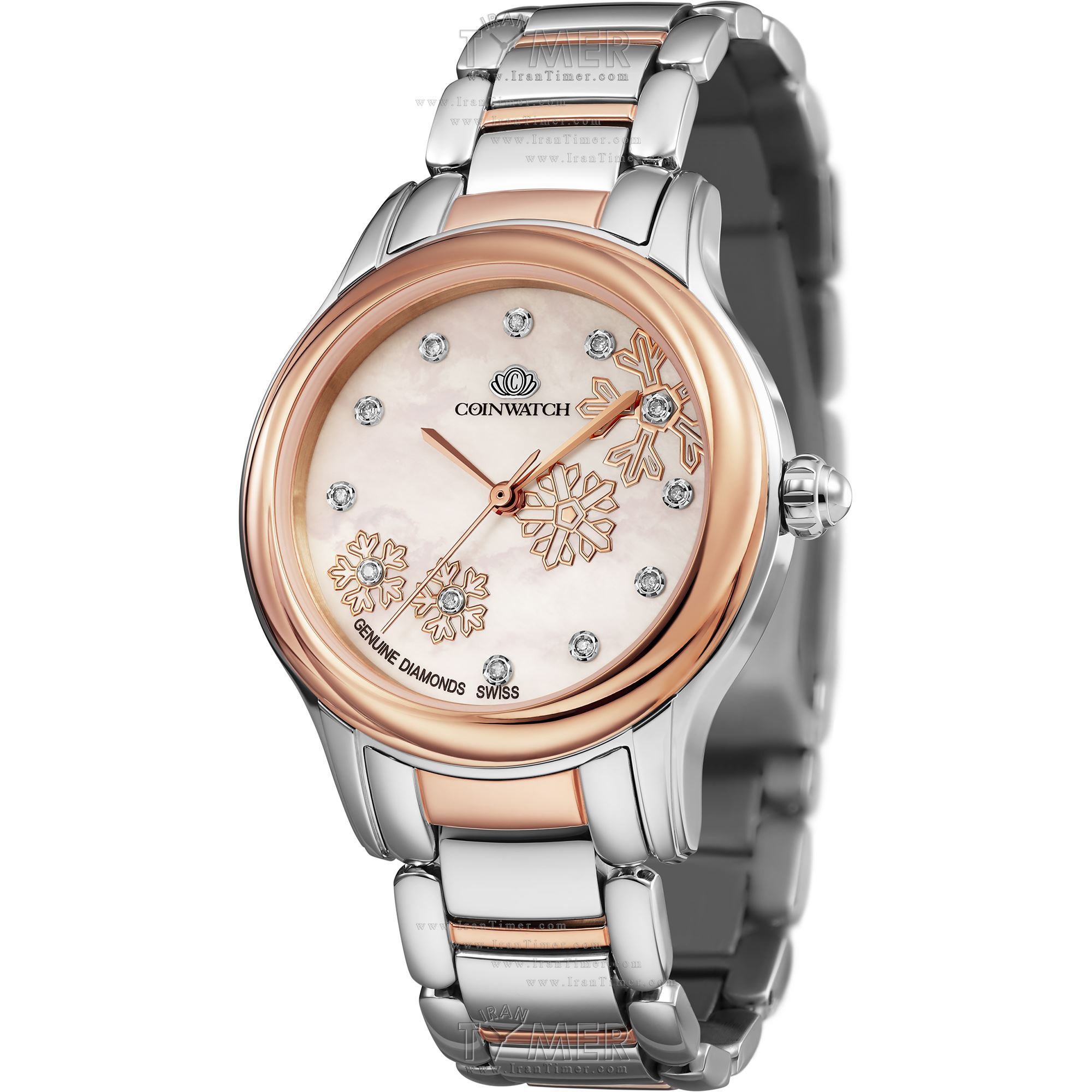 قیمت و خرید ساعت مچی زنانه کوین واچ(COINWATCH) مدل C128RWH کلاسیک | اورجینال و اصلی