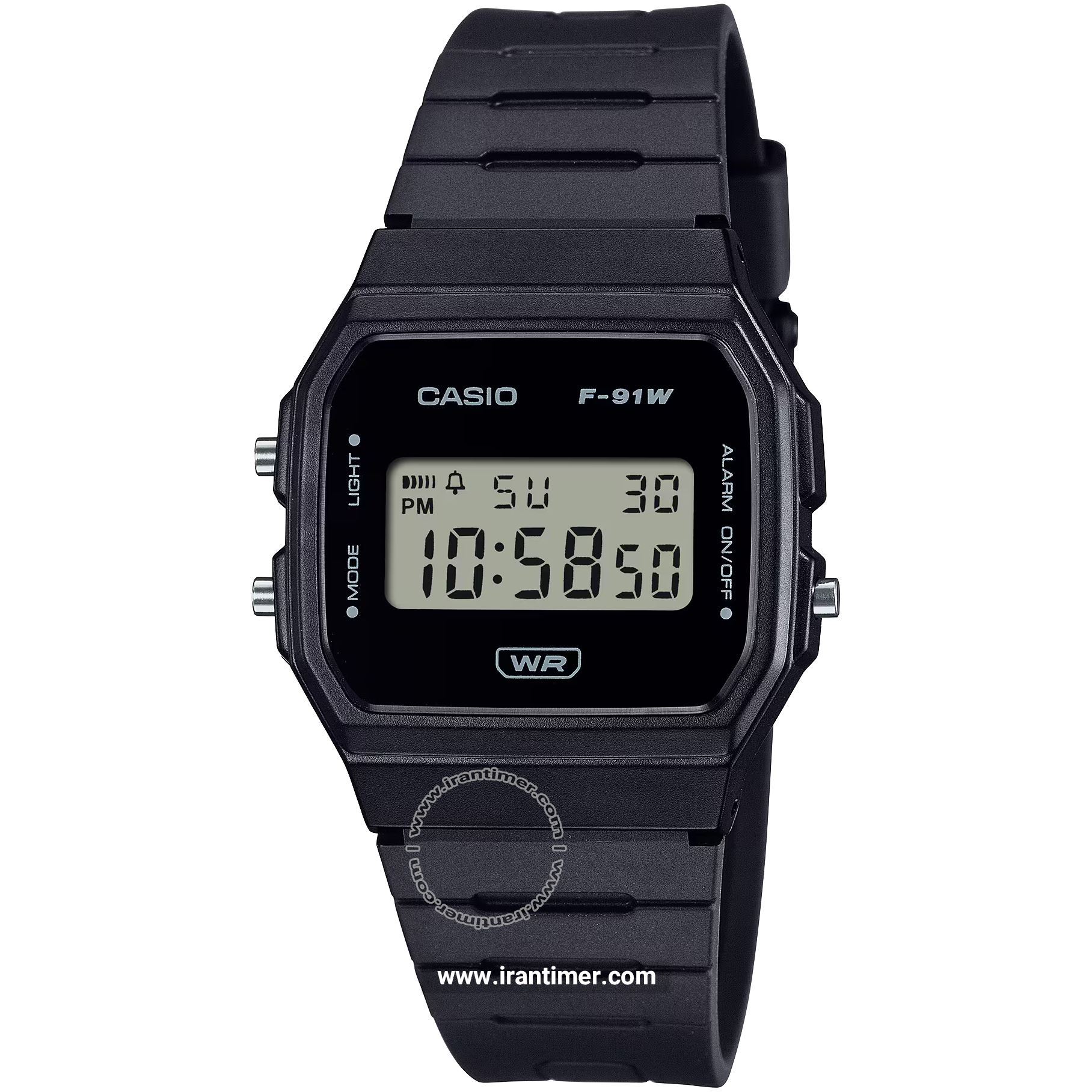 قیمت و خرید ساعت مچی مردانه زنانه کاسیو (CASIO) جنرال مدل F-91WB-1ADF اسپرت | اورجینال و اصلی