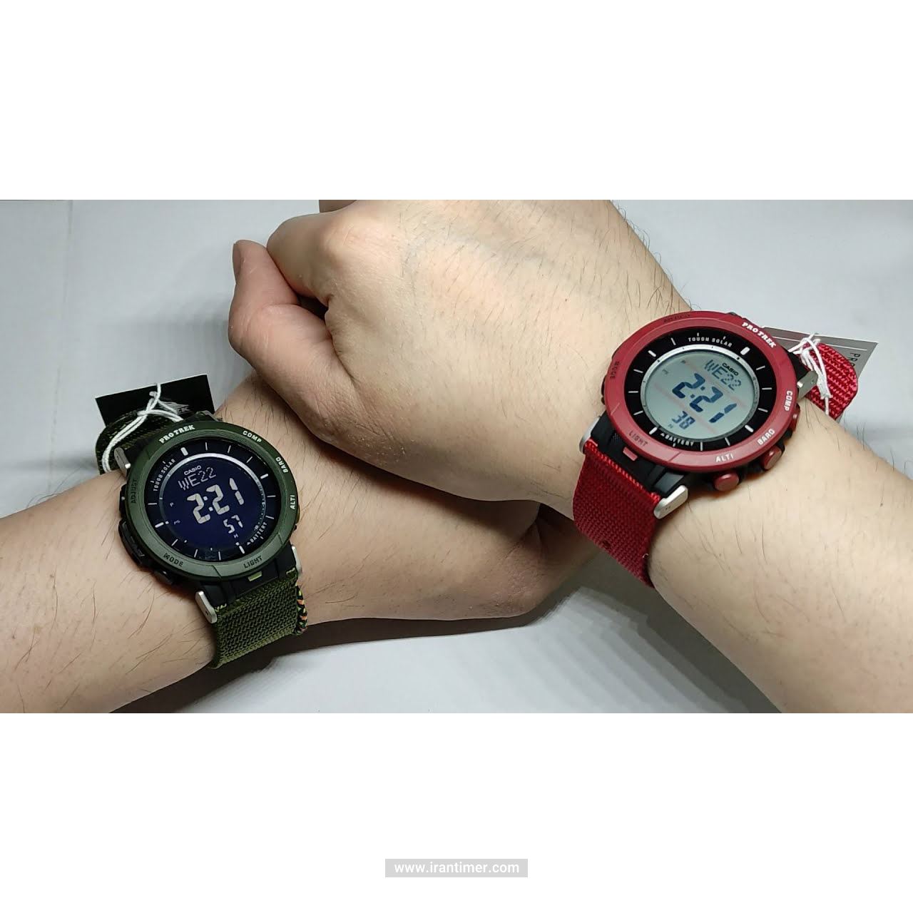 قیمت و خرید ساعت مچی مردانه کاسیو (CASIO) پروترک مدل PRG-30B-4DR اسپرت | اورجینال و اصلی