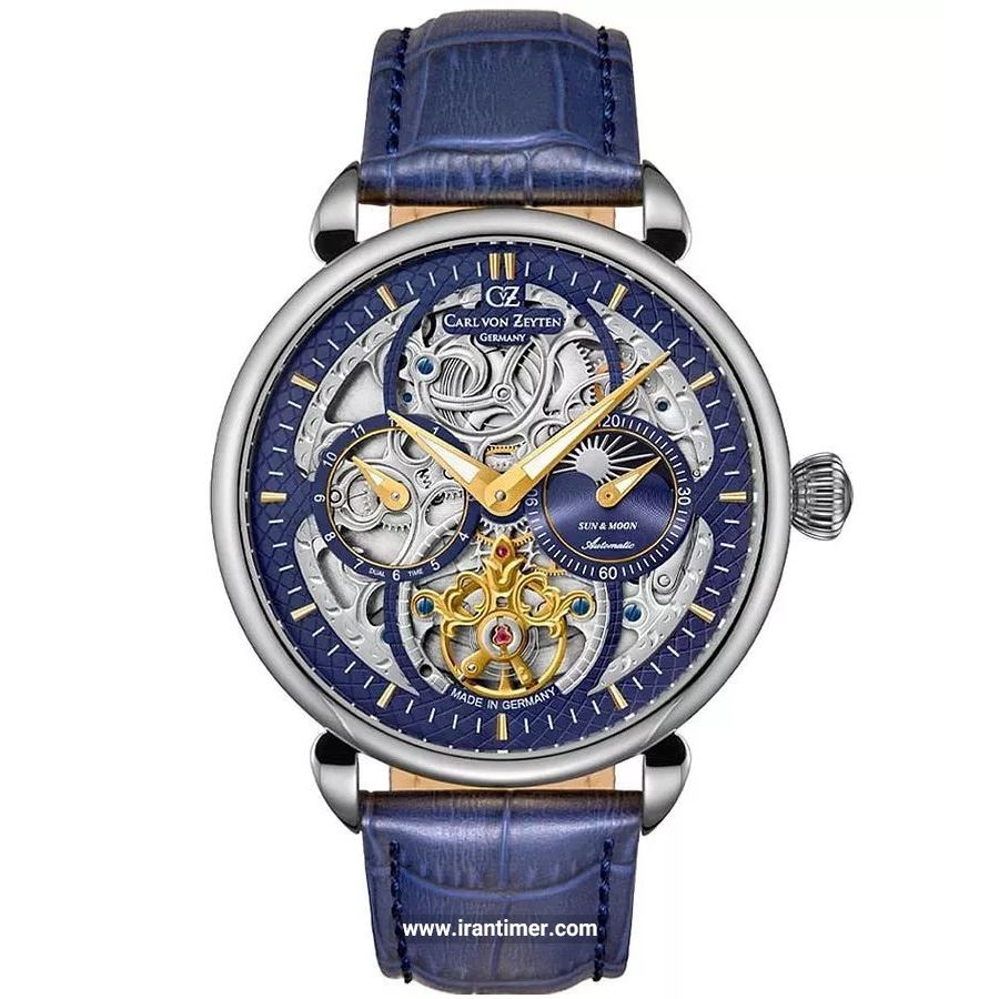 قیمت و خرید ساعت مچی مردانه کارل ون زیتن(CARL VON ZEYTEN) مدل CVZ0005BLGS کلاسیک | اورجینال و اصلی
