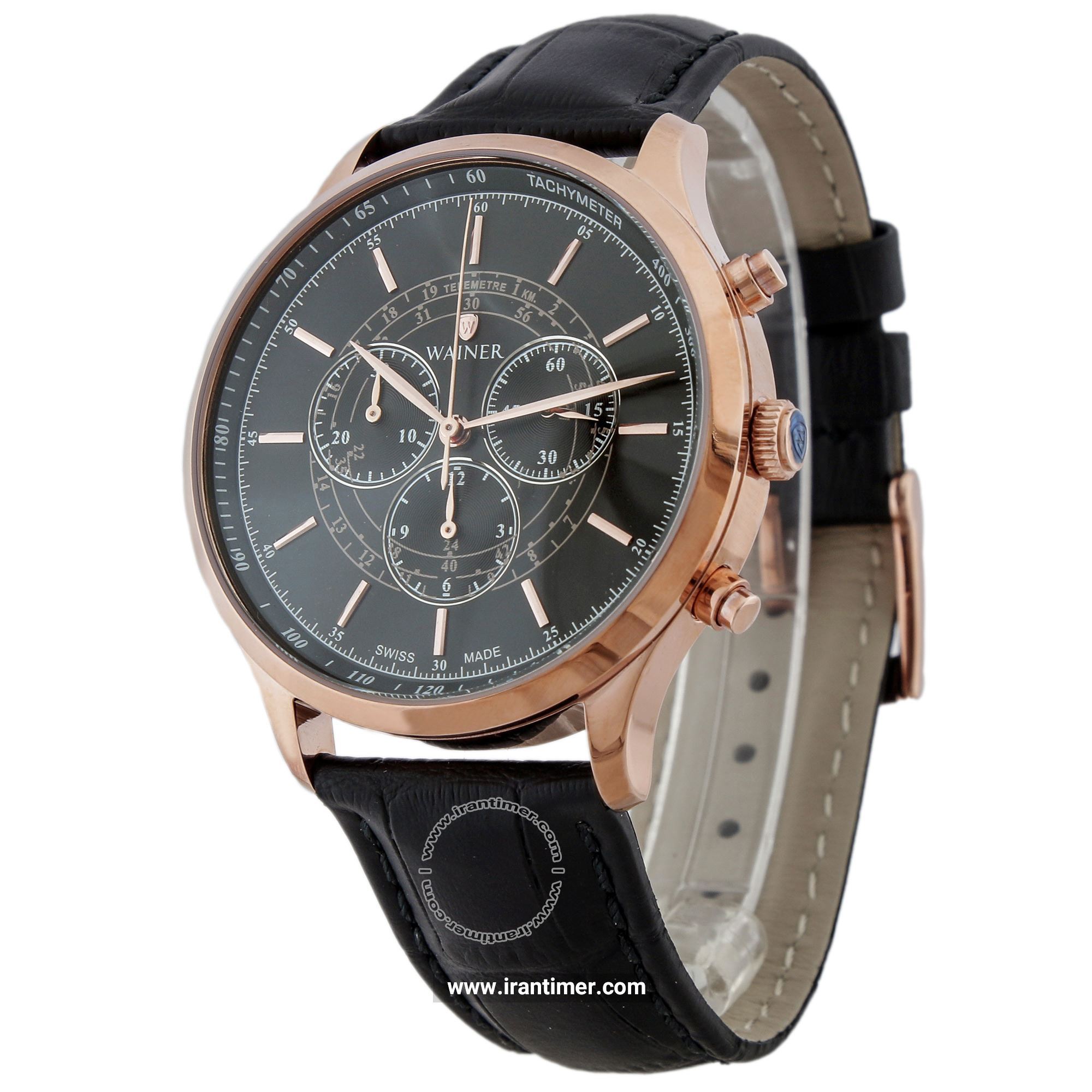 قیمت و خرید ساعت مچی مردانه واینر(WAINER) مدل WA.19034-B کلاسیک | اورجینال و اصلی
