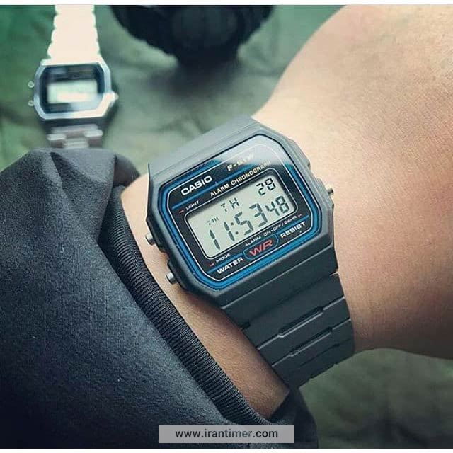 قیمت و خرید ساعت مچی مردانه زنانه کاسیو (CASIO) جنرال مدل F-91W-1DG اسپرت | اورجینال و اصلی