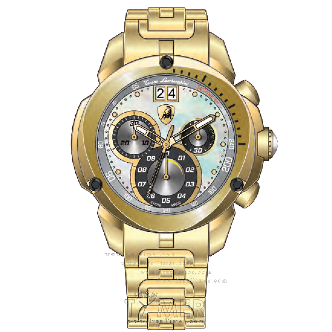 قیمت و خرید ساعت مچی زنانه لامبورگینی(LAMBORGHINI) مدل TL-SHILED-7715 کلاسیک فشن | اورجینال و اصلی