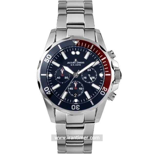 قیمت و خرید ساعت مچی مردانه ژاک لمن(JACQUES LEMANS) مدل 1-2091G کلاسیک | اورجینال و اصلی