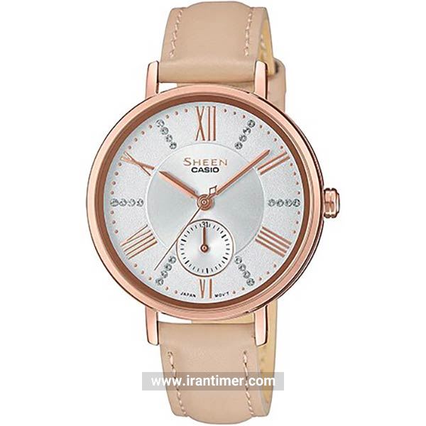 قیمت و خرید ساعت مچی زنانه کاسیو (CASIO) شین مدل SHE-3066PGL-7BUDF کلاسیک | اورجینال و اصلی